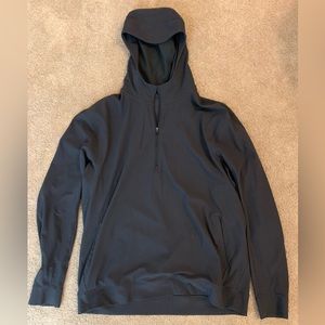 Dark Grey Lulu 1/4 zip hoodie